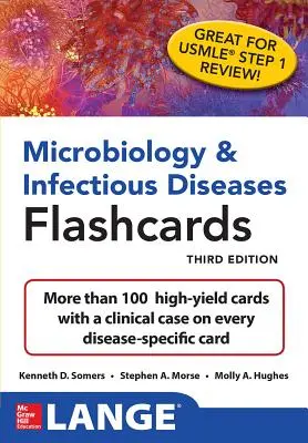 Mikrobiológia és fertőző betegségek tanulókártyák, harmadik kiadás - Microbiology & Infectious Diseases Flashcards, Third Edition