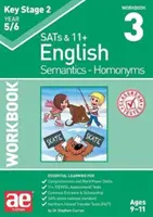 KS2 Szemantika 5/6. évfolyam Munkafüzet 3 - Homonimák - KS2 Semantics Year 5/6 Workbook 3 - Homonyms
