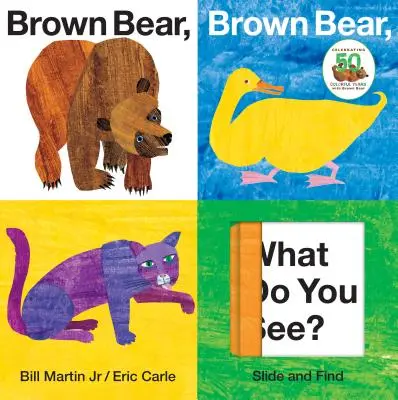 Barna medve, barna medve, mit látsz? Slide and Find - Brown Bear, Brown Bear, What Do You See? Slide and Find