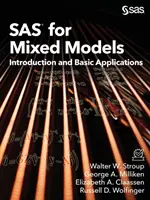 SAS for Mixed Models (SAS vegyes modellekhez): Bevezetés és alapvető alkalmazások - SAS for Mixed Models: Introduction and Basic Applications