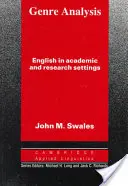 Žánrová analýza: Angličtina v akademickém a výzkumném prostředí - Genre Analysis: English in Academic and Research Settings