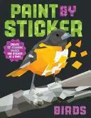 Paint by Sticker: Madarak: Egyszerre csak egy matrica! - Paint by Sticker: Birds: Create 12 Stunning Images One Sticker at a Time!