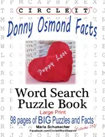 Circle It, Donny Osmond Facts, Szókeresés, Puzzle Book - Circle It, Donny Osmond Facts, Word Search, Puzzle Book