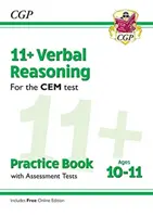 11+ CEM Verbal Reasoning Practice Book & Assessment Tests - Ages 10-11 (online kiadással) - 11+ CEM Verbal Reasoning Practice Book & Assessment Tests - Ages 10-11 (with Online Edition)