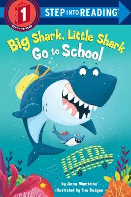 A nagy cápa, a kis cápa iskolába jár - Big Shark, Little Shark Go to School