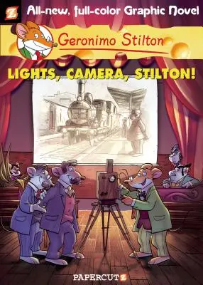 Geronimo Stilton grafikus regények #16: Fény, kamera, Stilton! - Geronimo Stilton Graphic Novels #16: Lights, Camera, Stilton!