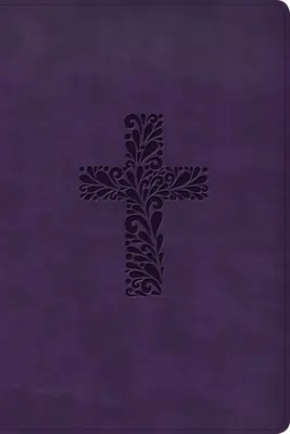 KJV Rainbow Study Bible (KJV Szivárvány Tanulmányi Biblia), Purple Leathertouch: Ribbon Marker, Színkódolt szöveg, Smythe-varrott kötés, Könnyen olvasható bibliai betűtípus, Bibliatanulmányozási segédletek, Full-C - KJV Rainbow Study Bible, Purple Leathertouch: Ribbon Marker, Color-Coded Text, Smythe Sewn Binding, Easy to Read Bible Font, Bible Study Helps, Full-C