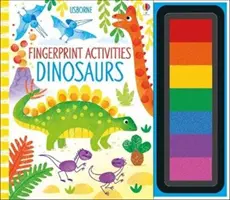 Ujjlenyomat tevékenységek dinoszauruszok - Fingerprint Activities Dinosaurs