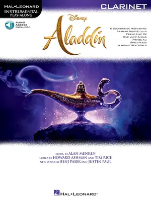 Aladdin: Hangszeres play-along sorozat klarinétra - Aladdin: Instrumental Play-Along Series for Clarinet