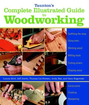 Taunton's Complete Illustrated Guide to Woodworking: Befejezés/Élezés/Faipari szerszámok használata - Taunton's Complete Illustrated Guide to Woodworking: Finishing/Sharpening/Using Woodworking Tools