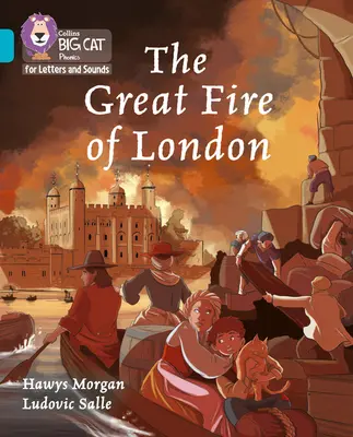 A londoni nagy tűzvész - 07-es zenekar/Türkizkék - Great Fire of London - Band 07/Turquoise