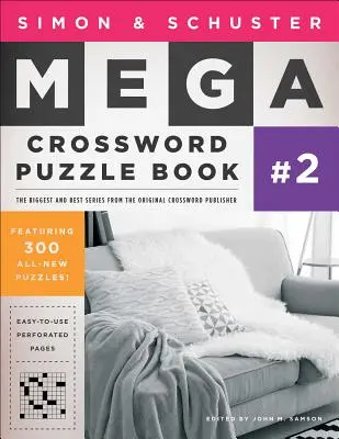 Simon & Schuster Mega keresztrejtvényfejtő könyv #2, 2 - Simon & Schuster Mega Crossword Puzzle Book #2, 2