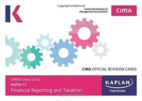 F1 PÉNZÜGYI BESZÁMOLÁS ÉS ADÓZÁS - ELLENŐRZŐ KÁRTYÁK - F1 FINANCIAL REPORTING AND TAXATION - REVISION CARDS