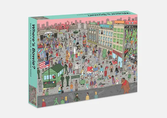 Hol van Bowie? David Bowie Berlinben: 500 darabos kirakós játék - Where's Bowie?: David Bowie in Berlin: 500 Piece Jigsaw Puzzle