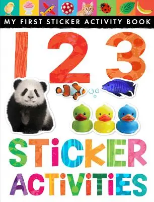 123 matricás tevékenység - 123 Sticker Activities