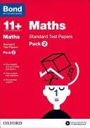 Bond 11+: Maths: Pack 2: Standard tesztlapok - 2. csomag - Bond 11+: Maths: Standard Test Papers - Pack 2