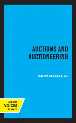 Árverések és árverések - Auctions and Auctioneering