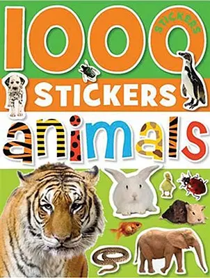 1000 matrica: Állatok [matricával (matricákkal)] - 1000 Stickers: Animals [With Sticker(s)]