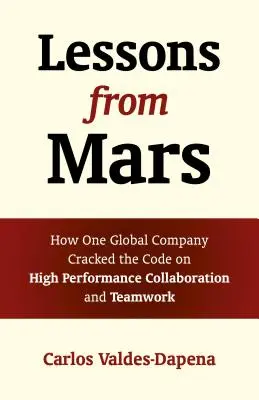 Tanulságok a Marsról: Hogyan törte fel egy globális vállalat a nagyteljesítményű együttműködés és csapatmunka kódját? - Lessons from Mars: How One Global Company Cracked the Code on High Performance Collaboration and Teamwork