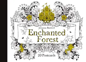 Elvarázsolt erdő képeslapok: 20 képeslap - Enchanted Forest Postcards: 20 Postcards