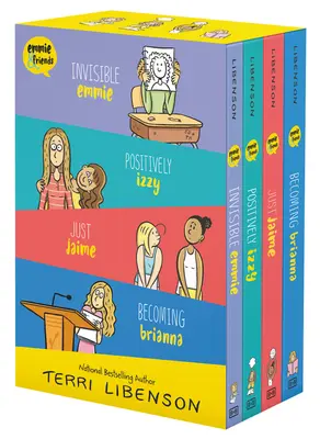 Emmie & Friends 4-book Box Set: Láthatatlan Emmie, Pozitívan Izzy, Just Jaime, Becoming Brianna - Emmie & Friends 4-Book Box Set: Invisible Emmie, Positively Izzy, Just Jaime, Becoming Brianna