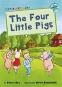 Négy kismalac - (Turquoise Early Reader) - Four Little Pigs - (Turquoise Early Reader)