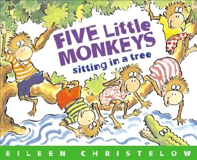 Öt kis majom ül a fán - Five Little Monkeys Sitting in a Tree