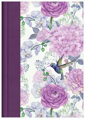 KJV Study Bible - Large Print [Kolibri Lilacs] - KJV Study Bible - Large Print [hummingbird Lilacs]