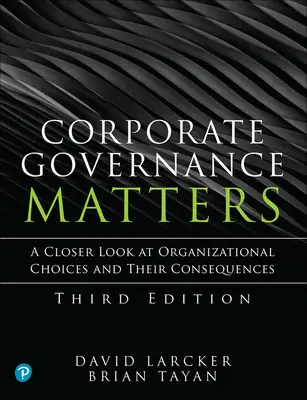 A vállalatirányítás kérdései - Corporate Governance Matters