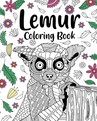 Lemur színező könyv - Lemur Coloring Book