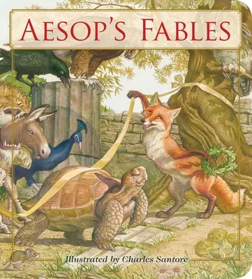 Aesopus meséi nagyméretű, párnázott táblás könyv: A klasszikus kiadás - Aesop's Fables Oversized Padded Board Book: The Classic Edition