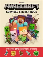 Minecraft túlélő matricás könyv - Egy hivatalos Minecraft könyv a Mojangtól - Minecraft Survival Sticker Book - An Official Minecraft Book from Mojang