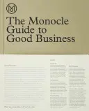 A Monocle útikalauz a jó üzlethez - The Monocle Guide to Good Business