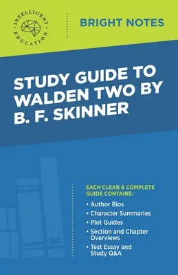 Tanulmányi útmutató B. F. Skinner Walden Two című könyvéhez - Study Guide to Walden Two by B. F. Skinner