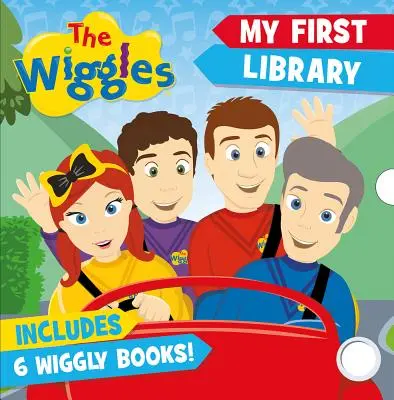 The Wiggles: Az első könyvtáram: 6 Wiggly-könyvet tartalmaz - The Wiggles: My First Library: Includes 6 Wiggly Books