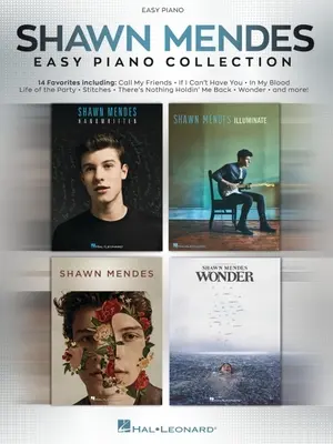 Shawn Mendes - Könnyű zongoragyűjtemény - Shawn Mendes - Easy Piano Collection