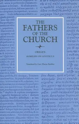 Homíliák a 3. Mózes könyvéről, 1-16. - Homilies on Leviticus, 1-16