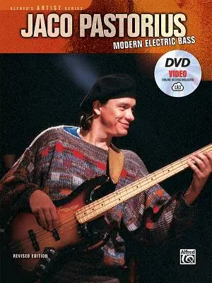 Jaco Pastorius -- Modern Electric Bass: Könyv, DVD és online videó - Jaco Pastorius -- Modern Electric Bass: Book, DVD & Online Video