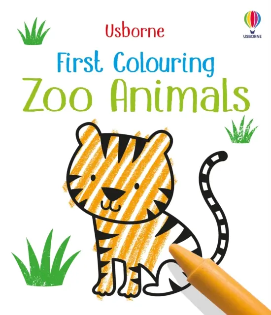 Első színező állatkerti állatok - First Colouring Zoo Animals