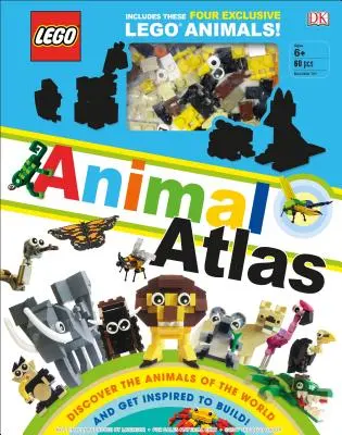 Lego Animal Atlas: Fedezd fel a világ állatait [Játékkal] - Lego Animal Atlas: Discover the Animals of the World [With Toy]