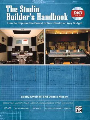 A stúdióépítő kézikönyve: Hogyan javíthatod a stúdió hangzását bármilyen költségvetésből, könyv és online videó/Pdfs - The Studio Builder's Handbook: How to Improve the Sound of Your Studio on Any Budget, Book & Online Video/Pdfs