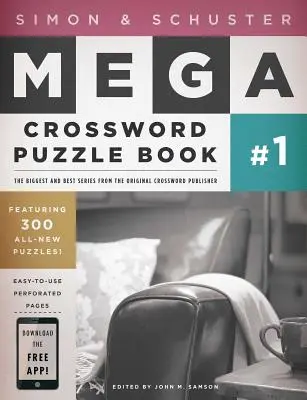 Simon & Schuster Mega keresztrejtvényfejtő könyv #1, 1 - Simon & Schuster Mega Crossword Puzzle Book #1, 1