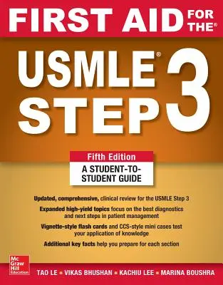 First Aid for the USMLE Step 3, ötödik kiadás - First Aid for the USMLE Step 3, Fifth Edition