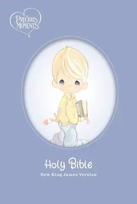 Nkjv, Precious Moments Small Hands Bible, Kék, Keményfedeles, Comfort Print: Szent Biblia, New King James Version - Nkjv, Precious Moments Small Hands Bible, Blue, Hardcover, Comfort Print: Holy Bible, New King James Version