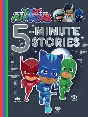 Pj Masks 5 perces történetek - Pj Masks 5-Minute Stories