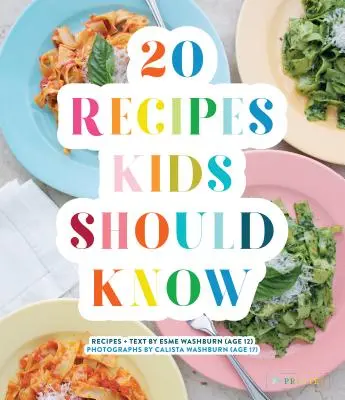 20 recept, amit a gyerekeknek ismerniük kell - 20 Recipes Kids Should Know