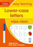 Kisbetűk: . - Lower-Case Letters: Wipe-Clean