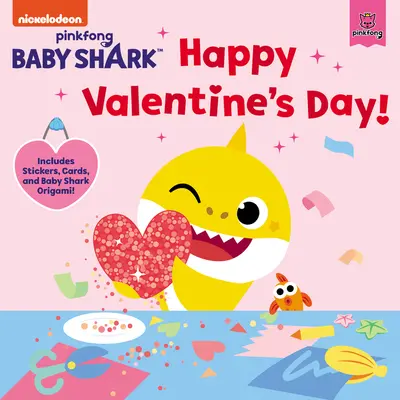 Baby Shark: Boldog Valentin-napot! [Matricákkal, kártyákkal és Baby Shark Origamival] - Baby Shark: Happy Valentine's Day! [With Stickers and Cards and Baby Shark Origami]