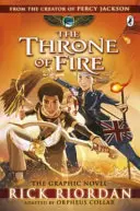 A tűz trónja: Grafikai regény (A Kane-krónikák 2. könyv) - Throne of Fire: The Graphic Novel (The Kane Chronicles Book 2)