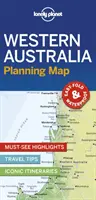 Lonely Planet Western Australia tervezési térkép 1 - Lonely Planet Western Australia Planning Map 1